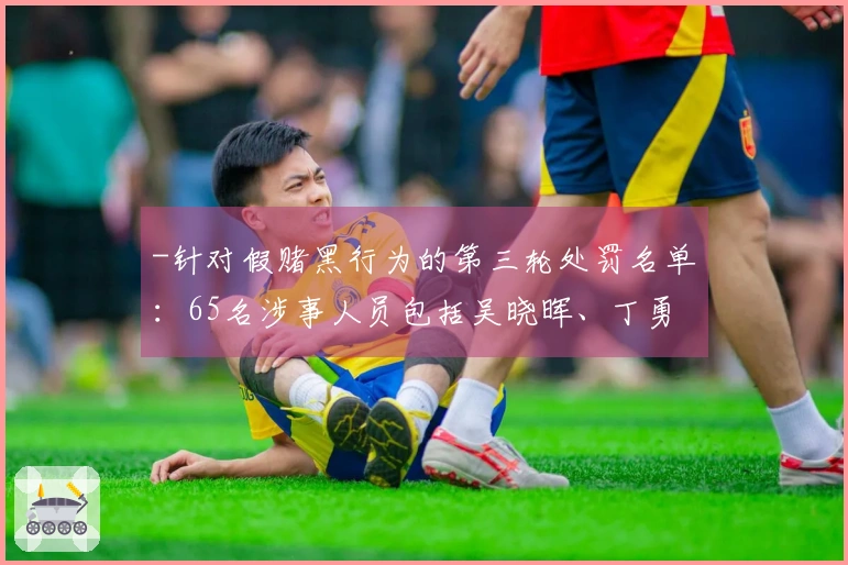 -针对假赌黑行为的第三轮处罚名单：65名涉事人员包括吴晓晖、丁勇等高管、裁判及球员-